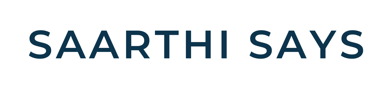 saarathi says dark logo